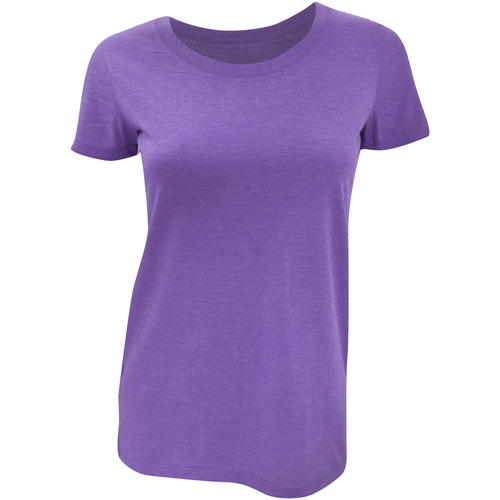 Vêtements Femme T-shirts manches longues Bella + Canvas BE8413 Violet