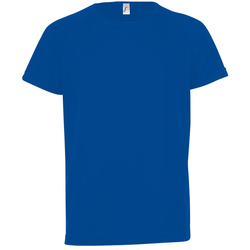 Vêtements Enfant T-shirts manches courtes Sols Sporty Bleu roi
