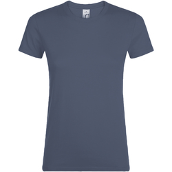 Vêtements Femme T-shirts manches courtes Sols Regent Denim