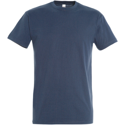 Vêtements Homme T-shirts manches courtes Sols Imperial Bleu