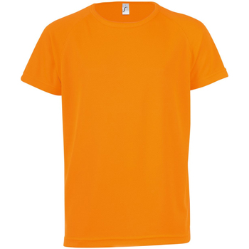 Vêtements Enfant Moncler Blue Sweatshirt For Baby Kids With Iconic Patch Sols Sporty Orange