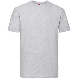 Vêtements Homme T-shirts manches courtes Fruit Of The Loom 61044 Gris clair
