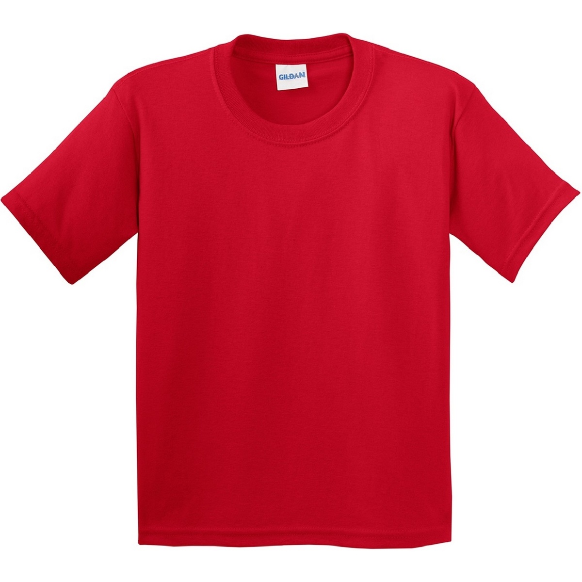 Vêtements Enfant T-shirts manches longues Gildan 64000B Rouge