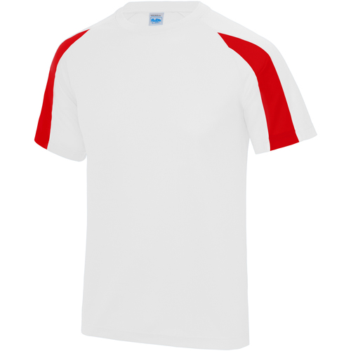 Vêtements Homme T-shirts manches longues Just Cool JC003 Rouge