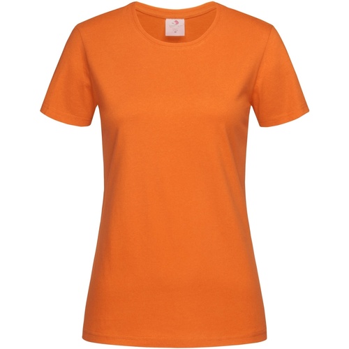 Vêtements Femme T-shirts Hilfiger manches longues Stedman AB278 Orange