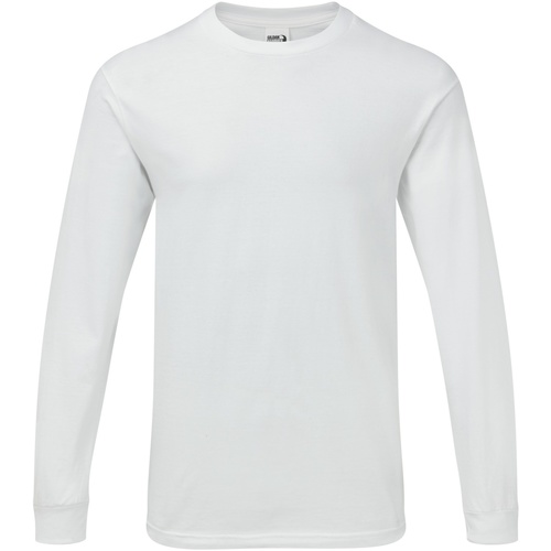 Vêtements Homme T-shirts manches longues Gildan H400 Blanc
