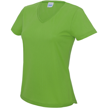 Vêtements Femme T-shirts manches courtes Awdis JC006 Vert citron