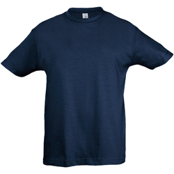 Vêtements Enfant T-shirts manches courtes Sols Regent Bleu foncé
