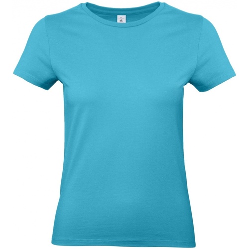 Vêtements Femme T-shirts manches longues Tops / Blouses E190 Bleu
