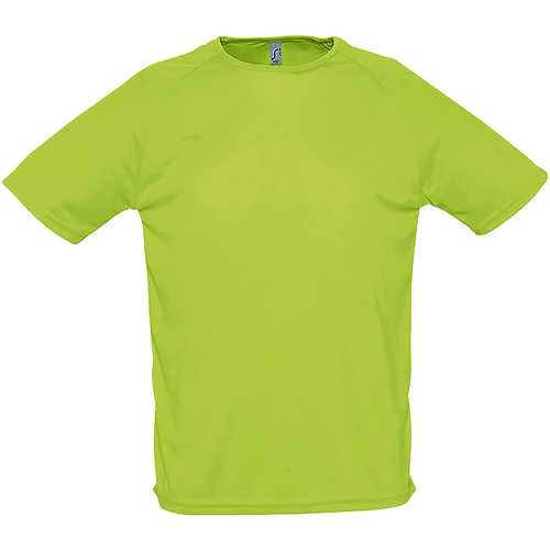 Vêtements Homme T-shirts Gris manches courtes Sols Performance Vert