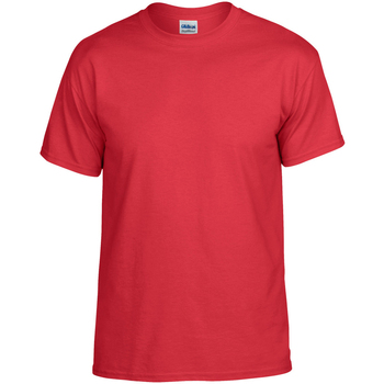 Vêtements T-shirts manches courtes Gildan DryBlend Rouge