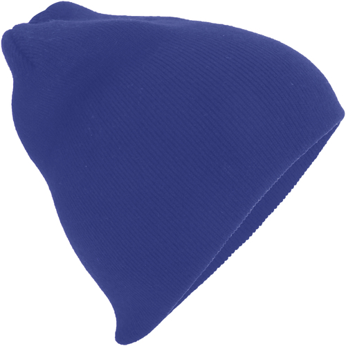 Accessoires textile Bonnets Beechfield Basic Bleu