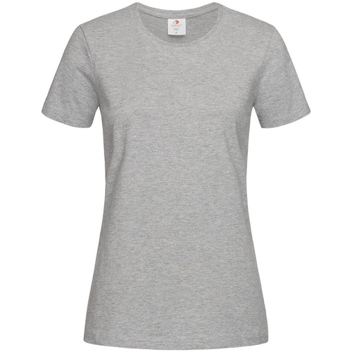 Vêtements Femme T-shirts Hilfiger manches longues Stedman Comfort Gris