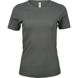 Vêtements Femme T-shirts manches courtes Tee Jays Interlock Gris Polvo