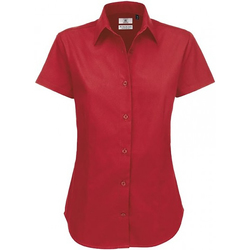 Vêtements Femme Chemises / Chemisiers B And C SWT84 Rouge profond