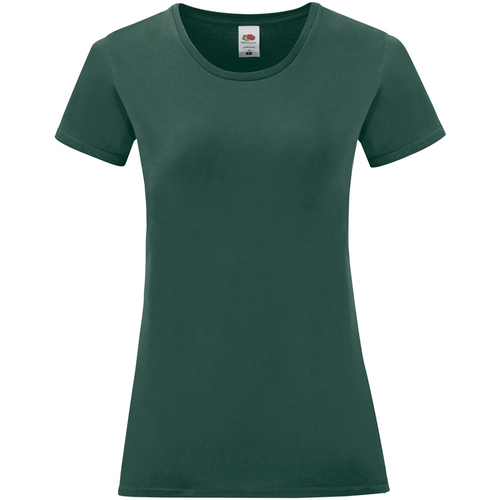 Vêtements Femme T-shirts manches longues Politique de protection des données Iconic Vert