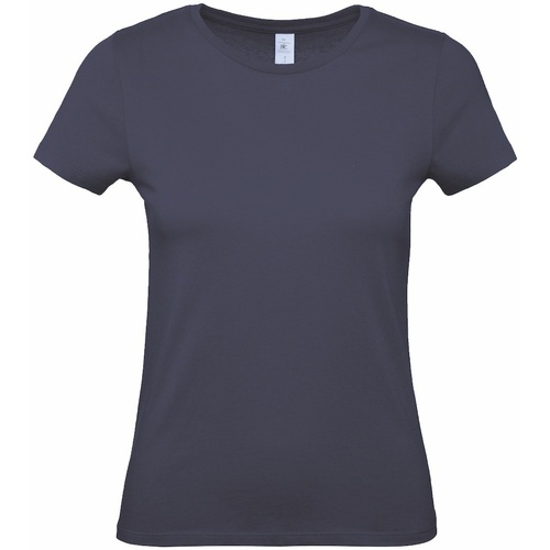 Vêtements Femme T-shirts manches longues Collection Printemps / Été E150 Bleu