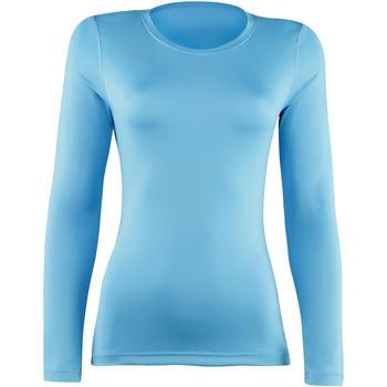 Vêtements Femme T-shirts manches longues Rhino  Bleu