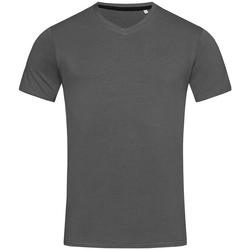Vêtements Homme T-shirts manches courtes Stedman Stars Clive Gris ardoise