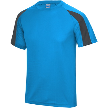 Vêtements Homme T-shirts manches longues Just Cool JC003 Bleu