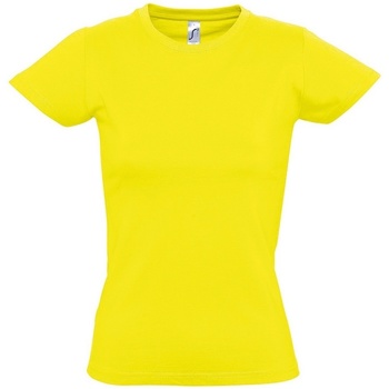 Vêtements Femme T-shirts manches courtes Sols 11502 Jaune vif