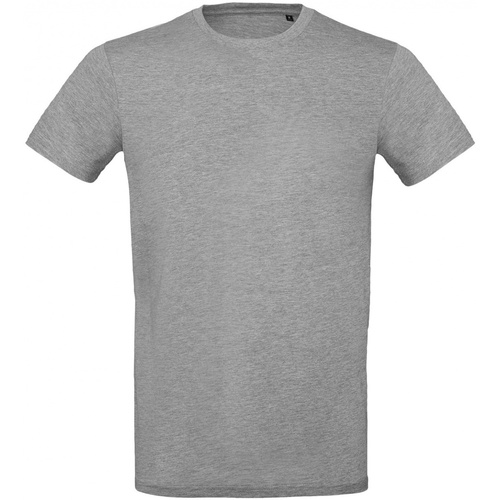 Vêtements Homme T-shirts Wrap manches longues B And C TM048 Gris