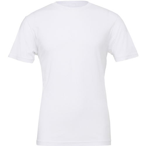 Vêtements T-shirts manches longues Bella + Canvas CV001 Blanc