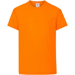 Vêtements Enfant T-shirts manches courtes Fruit Of The Loom 61019 Orange