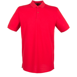 Vêtements Homme Polos manches courtes Henbury HB101 Rouge classique