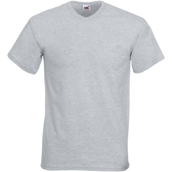 Vêtements Homme T-shirts manches courtes Fruit Of The Loom 61066 Gris