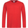 Vêtements Homme T-shirts manches longues Stedman AB277 Rouge