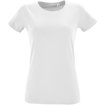 Vêtements Femme T-shirts manches courtes Sols 2758 Blanc