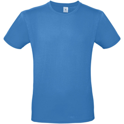 Vêtements Homme T-shirts manches courtes B And C TU01T Bleu azur