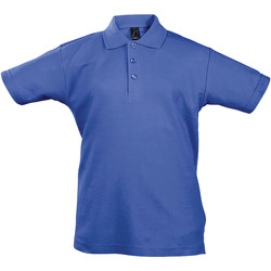 Collared shirt with three button placket