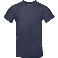 Vêtements Homme T-shirts manches courtes B And C TU03T Bleu marine foncé