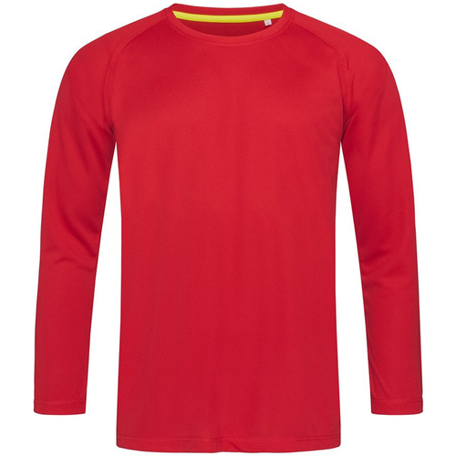 Vêtements Homme T-shirts manches longues Stedman AB344 Rouge