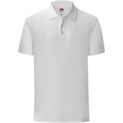 Vêtements Homme Polos manches courtes Fruit Of The Loom 63044 Blanc