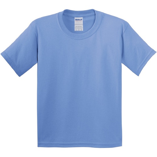 Vêtements Enfant AMI Paris long-sleeved ribbed shirt Gildan 5000B Bleu