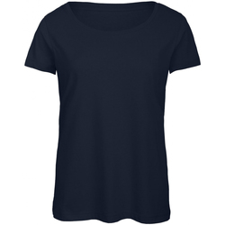 Vêtements Femme T-shirts chill manches longues B And C TW056 Bleu