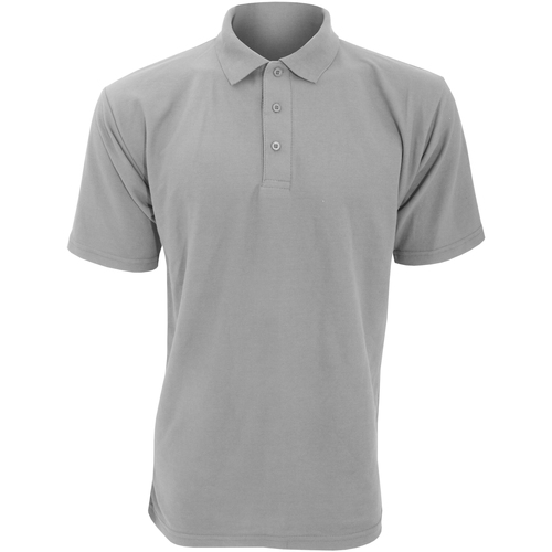 Vêtements Homme Polos manches courtes Ultimate Collina Clothing Collection UCC003 Gris
