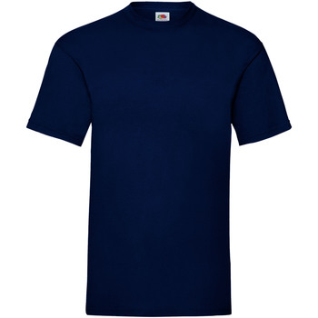 Vêtements Homme T-shirts denim manches courtes Fruit Of The Loom 61036 Bleu