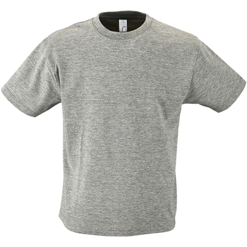 Vêtements Enfant T-shirts manches courtes Sols 11970 Gris chiné
