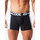 Sous-vêtements Homme Boxers Code 22 Boxer long Asymmetric sport Code22 Noir
