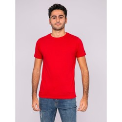 Vêtements T-shirts manches courtes Ritchie T-shirt col rond pur coton organique WAMASSOU Rouge