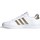 Chaussures Enfant Baskets basses adidas Originals Grand Court Blanc, Doré