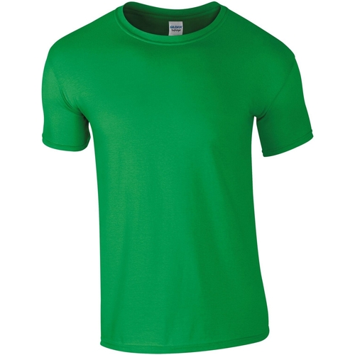 Vêtements Homme T-shirts dolces courtes Gildan Soft-Style Vert