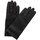 Accessoires textile Femme Gants Glove Story Gants cuir  ref_36340 100 Noir Noir