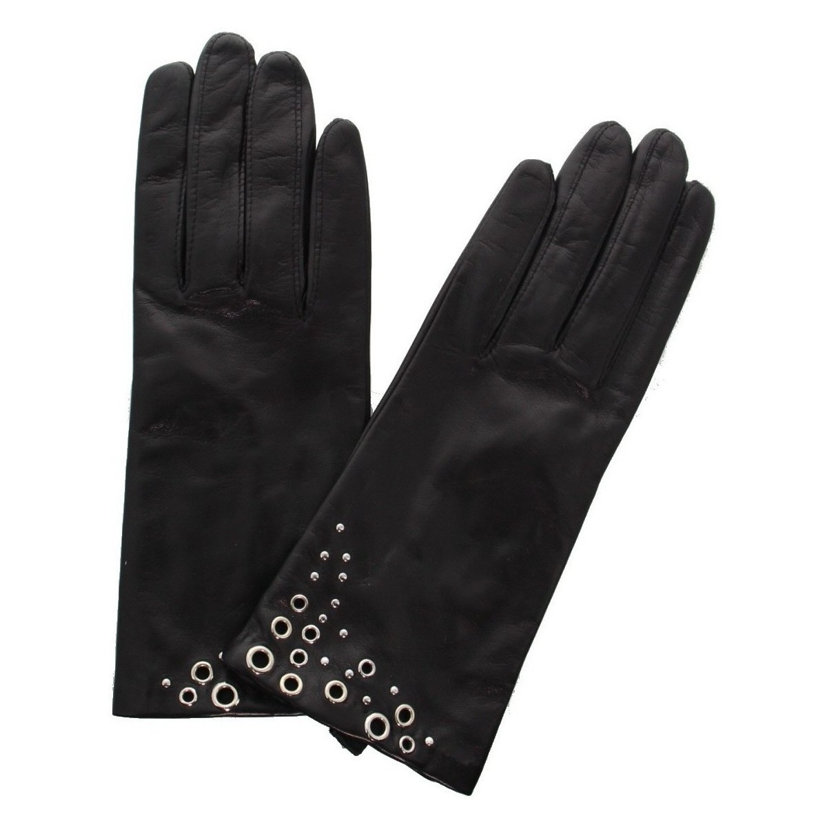 Accessoires textile Femme Gants Glove Story Gants cuir  ref_47573 100 Noir Noir