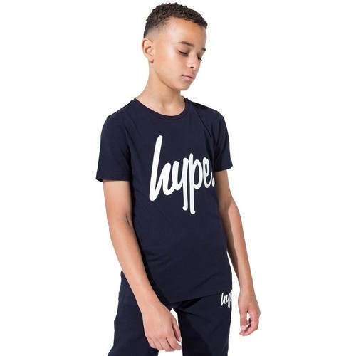 Vêtements Enfant T-shirts manches longues Hype  Bleu
