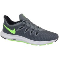 Chaussures Homme Running / trail Nike Quest Gris, Vert clair, Blanc